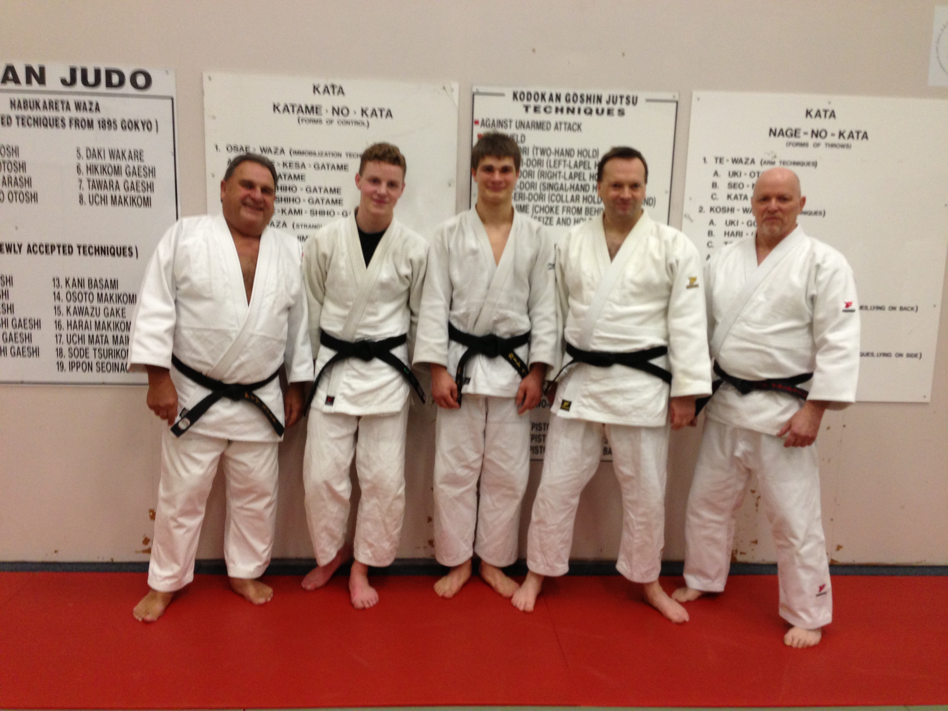 New Blackbelts December 2012